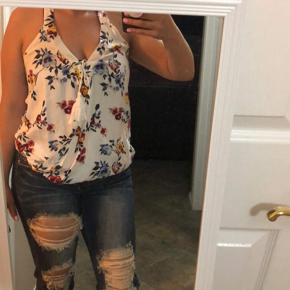 Floral blouse